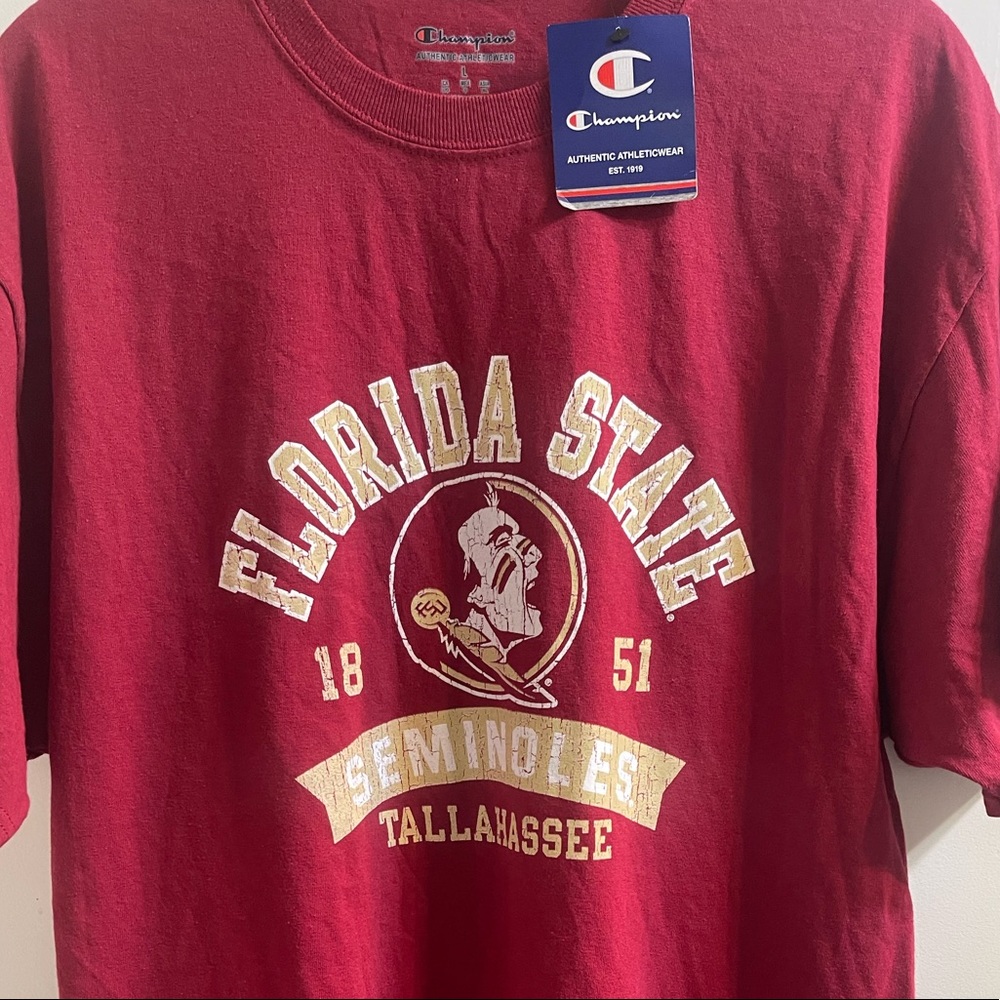 (Not for Sale) Florida State Seminoles est. 1851 Tallahassee, Fl Champion Tee